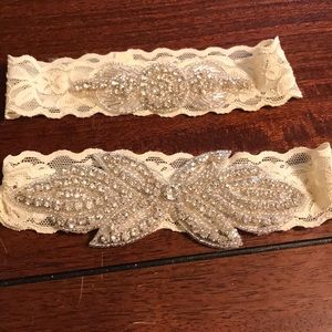 🔴sold🔴 Wedding garter set